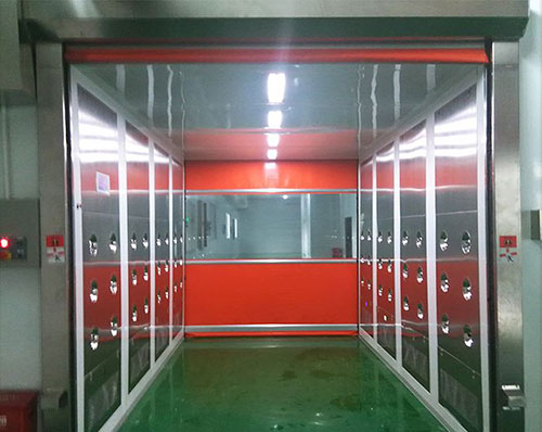 快速卷簾門(mén)貨淋室