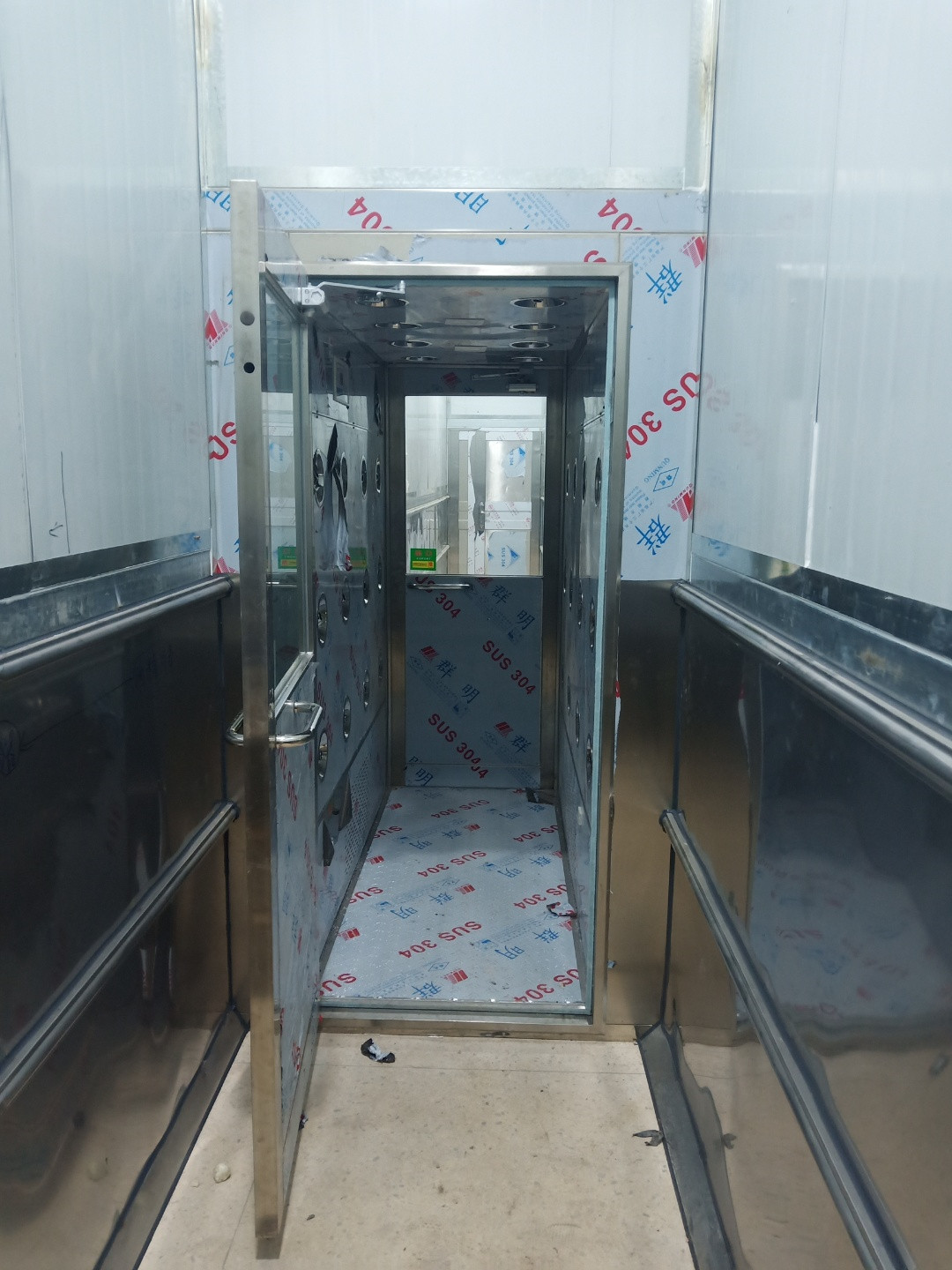 潔凈室風(fēng)淋門(mén)使用常見(jiàn)故障如何解決？